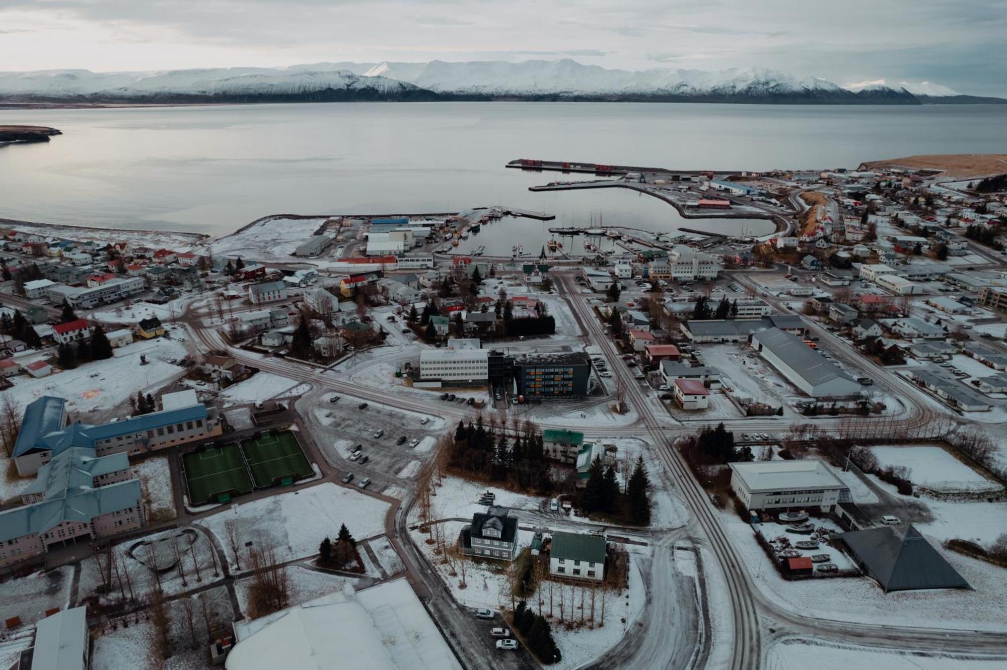 Gamli Skólinn Húsavík Exteriör bild